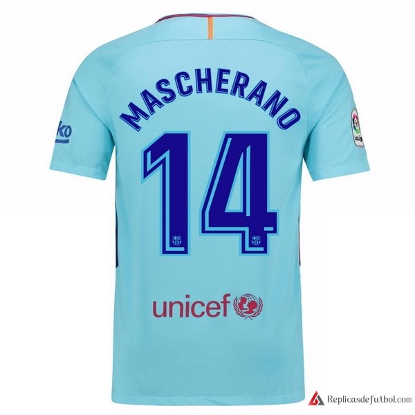 Camiseta Barcelona Segunda equipación Mascherano 2017-2018